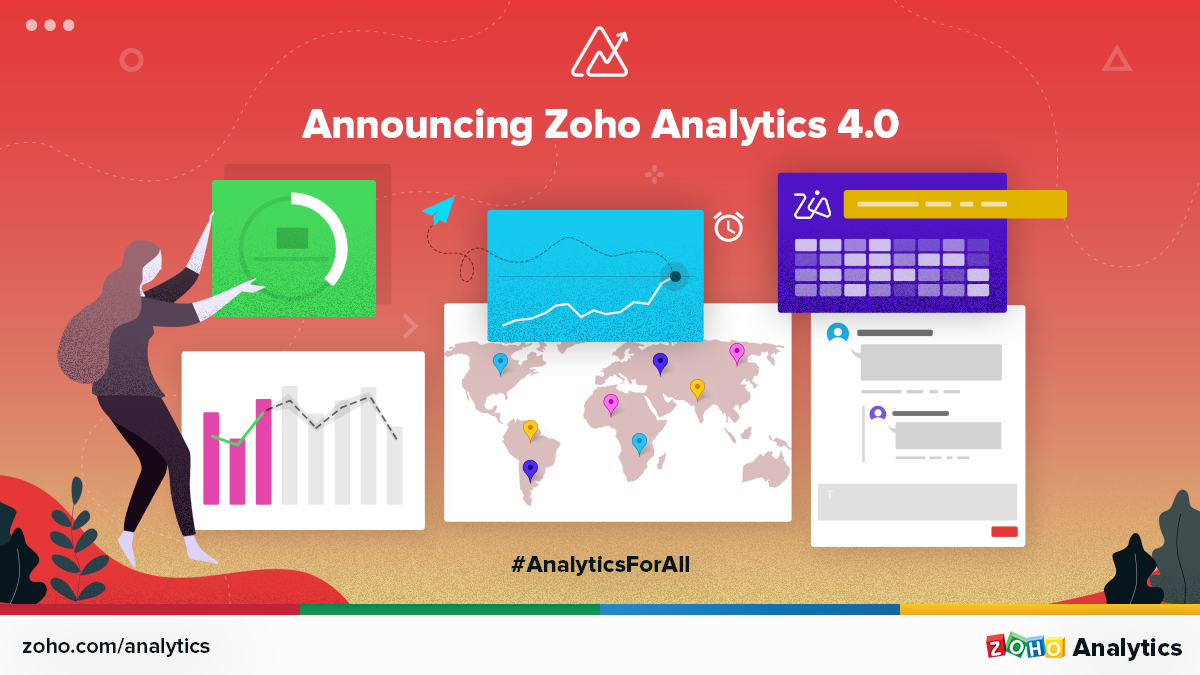 Announcing Zoho Analytics 4.0 with AI Powered Assistant and Auto-Blending of Data