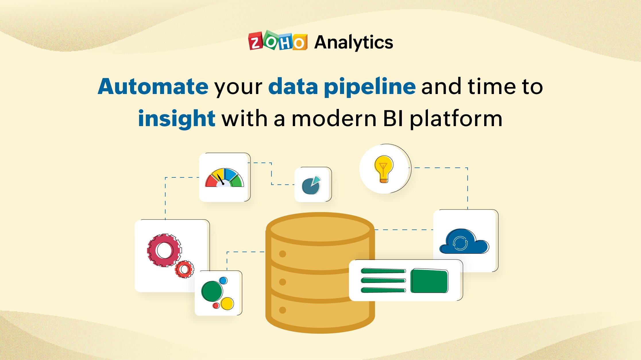 Automate your data pipeline and time to insight with a modern BI platform
