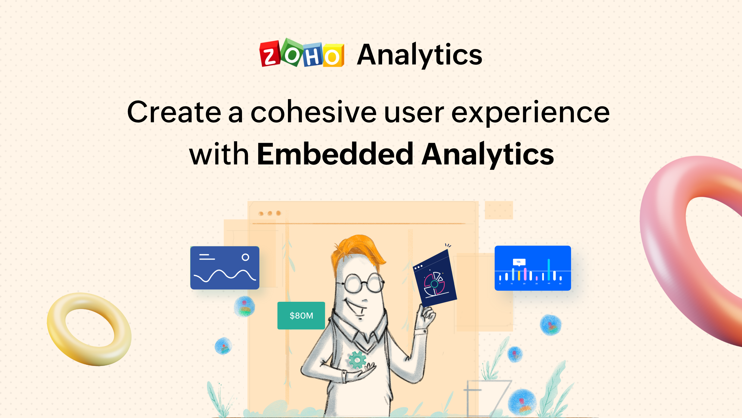 Create a cohesive user experience with embedded analytics