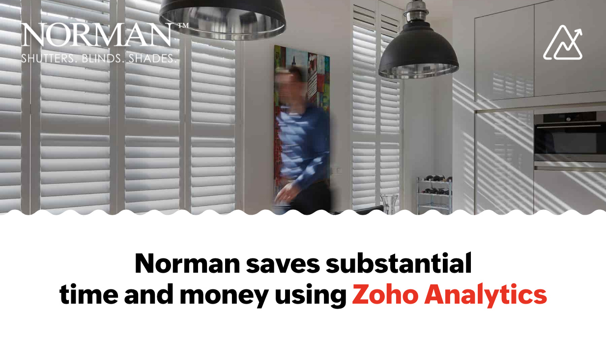 Norman Australia saves substantial time and money using Zoho Analytics