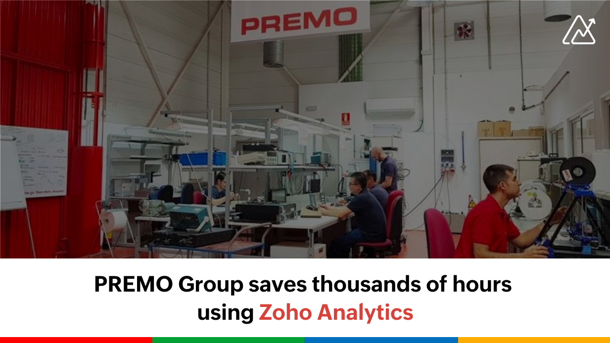 Customer spotlight: PREMO saves thousands of hours using Zoho Analytics