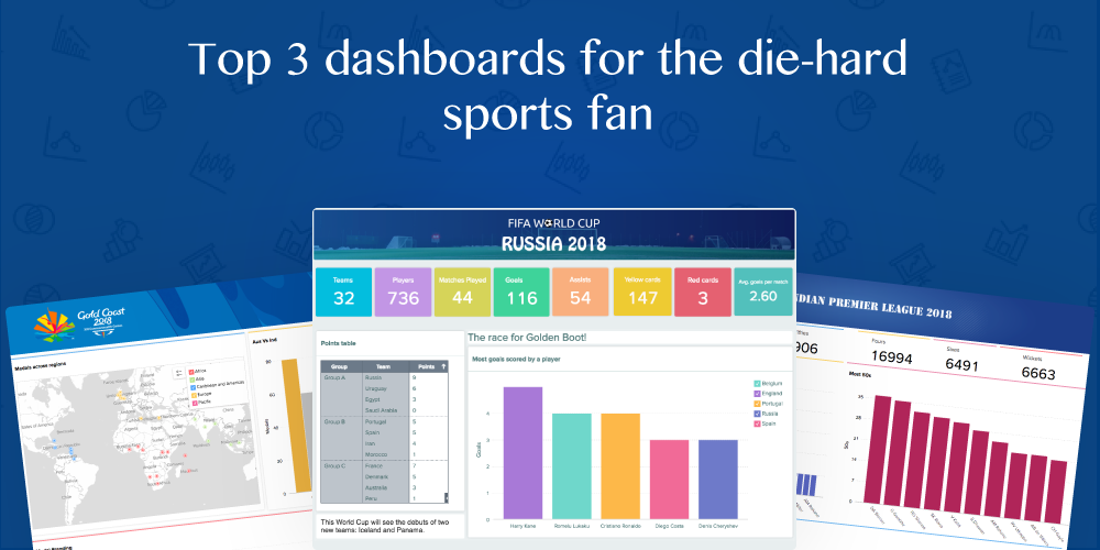 Top 3 dashboards for the die-hard sports fan