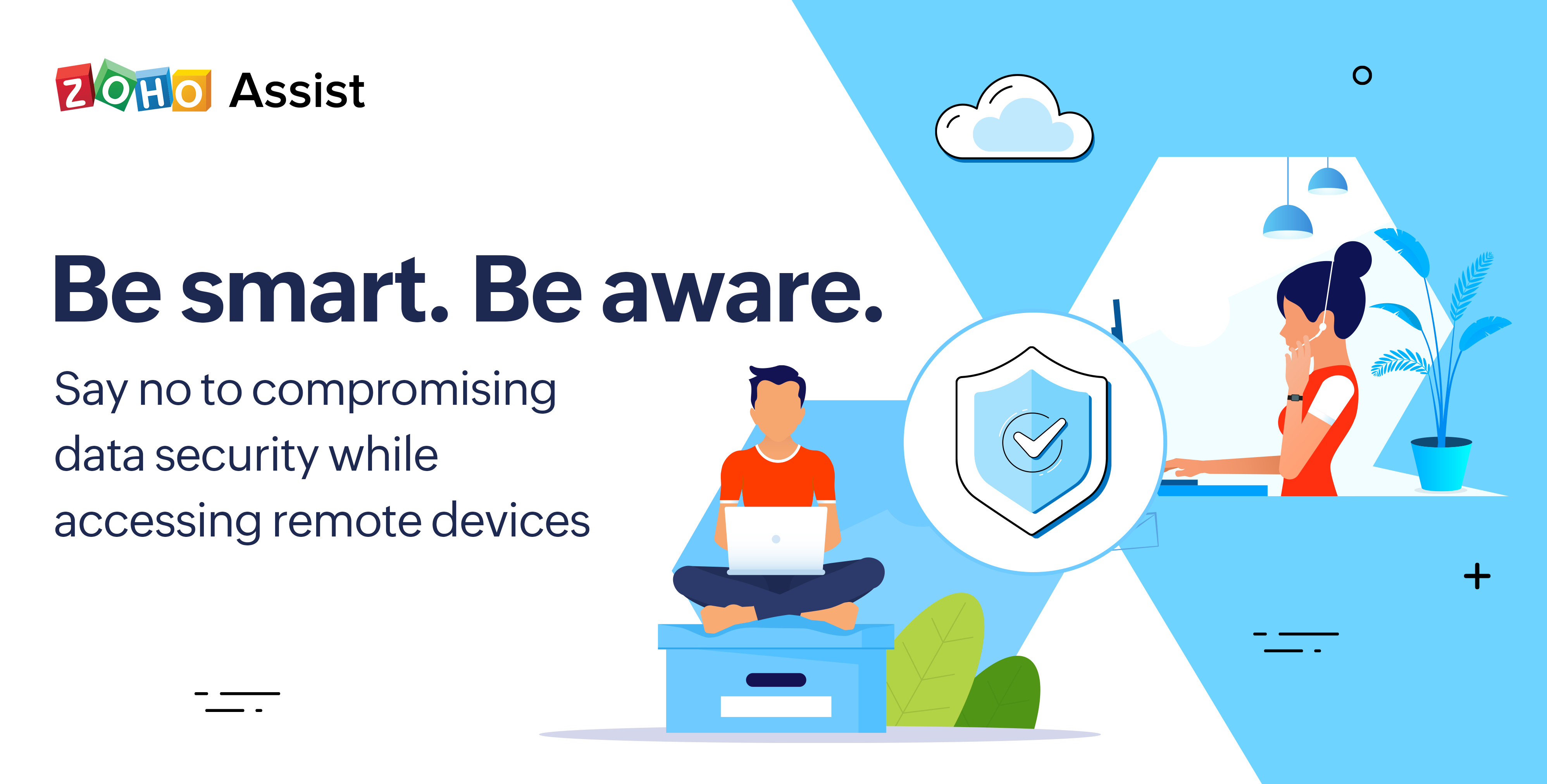 Say goodbye to remote access security risks: Zoho Assist to the rescue!