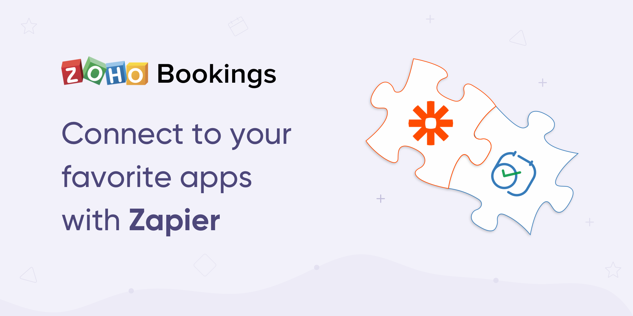 Zoho Bookings adds Zapier to its list of integrations to speed up customers' need for connecting more apps