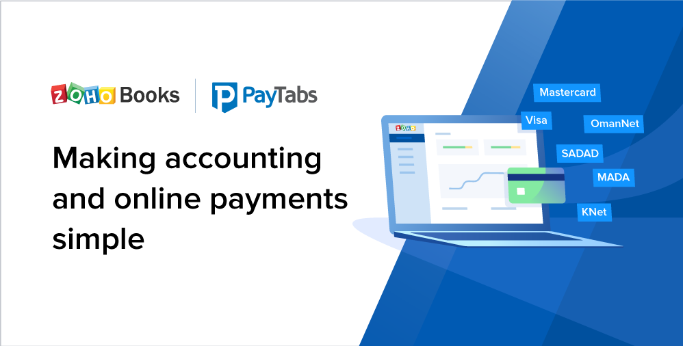 Zoho Books integrates with PayTabs to make accounting and online payments simple