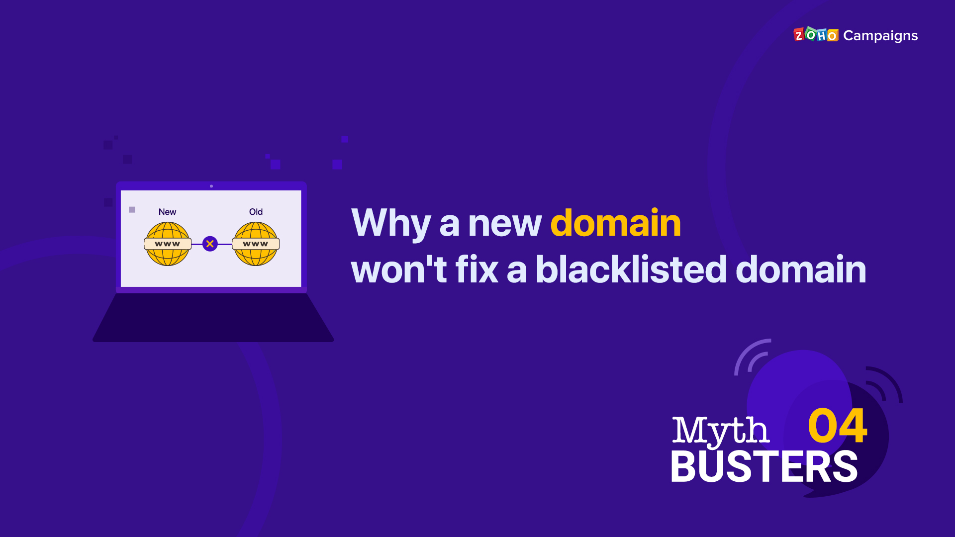 Why a new domain won't fix a blacklisted domain