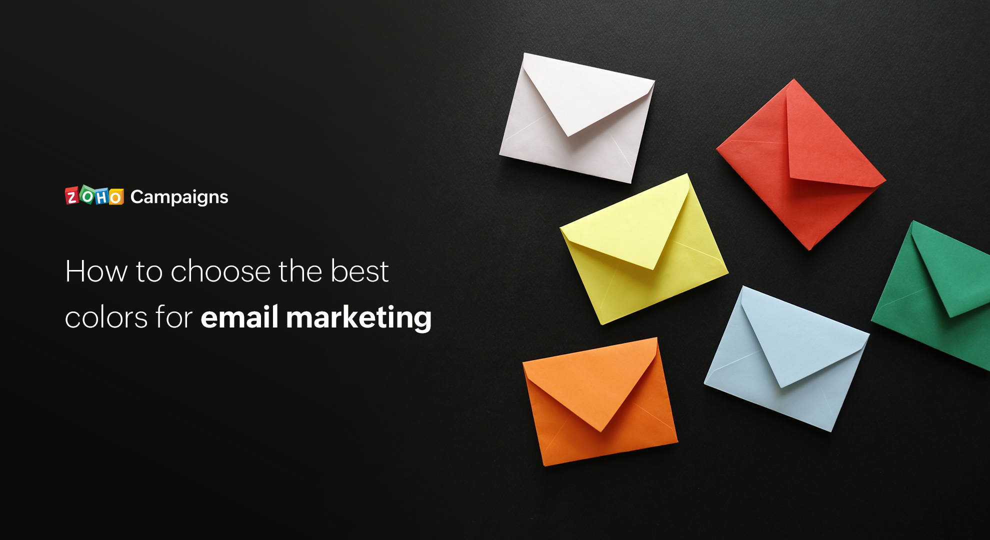 How to choose the best colors for email marketing