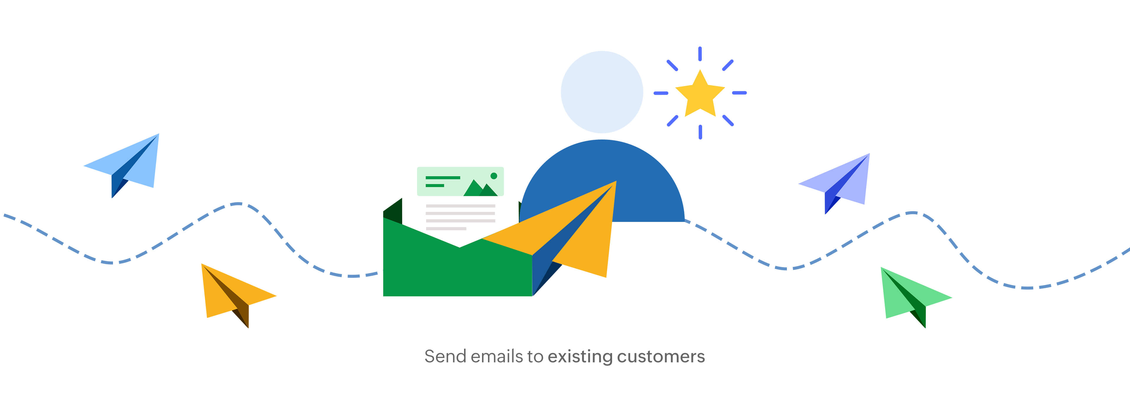 Send emails to existing customers
