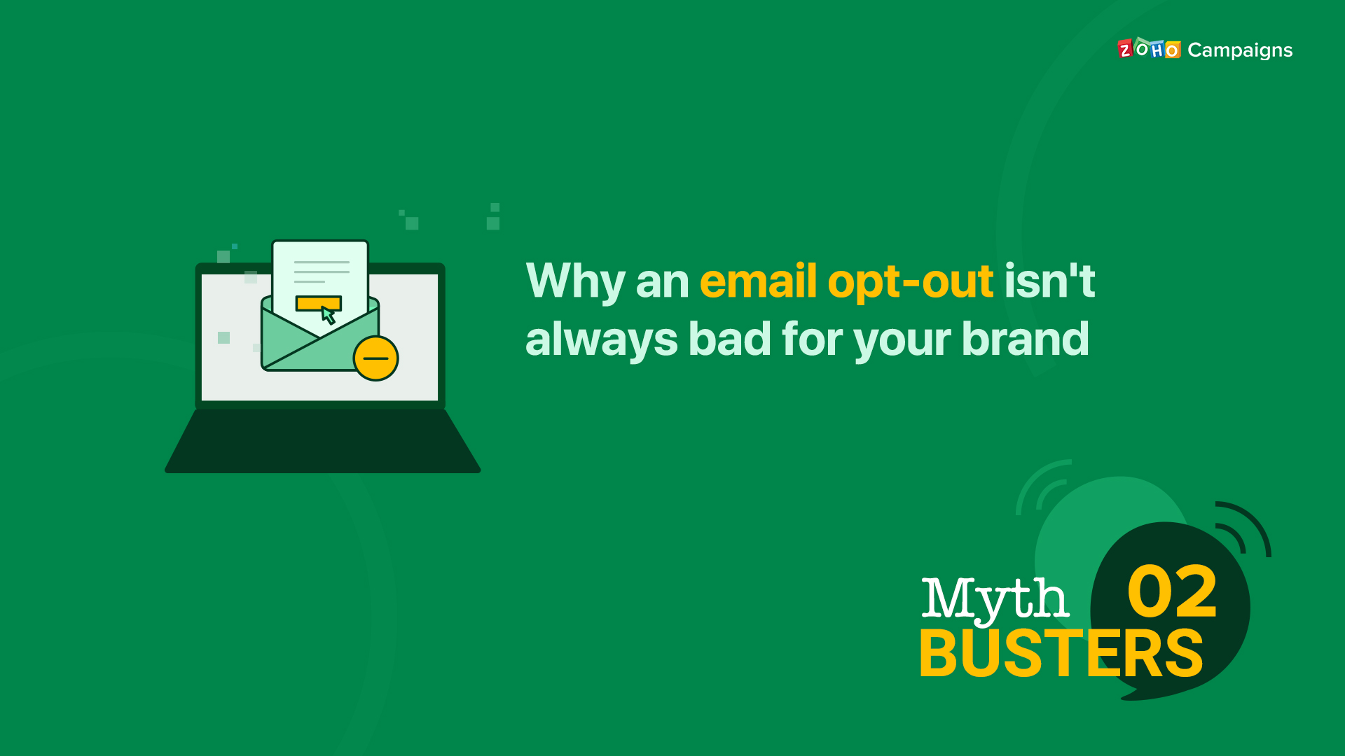 Why an email opt-out isn't always bad for your brand