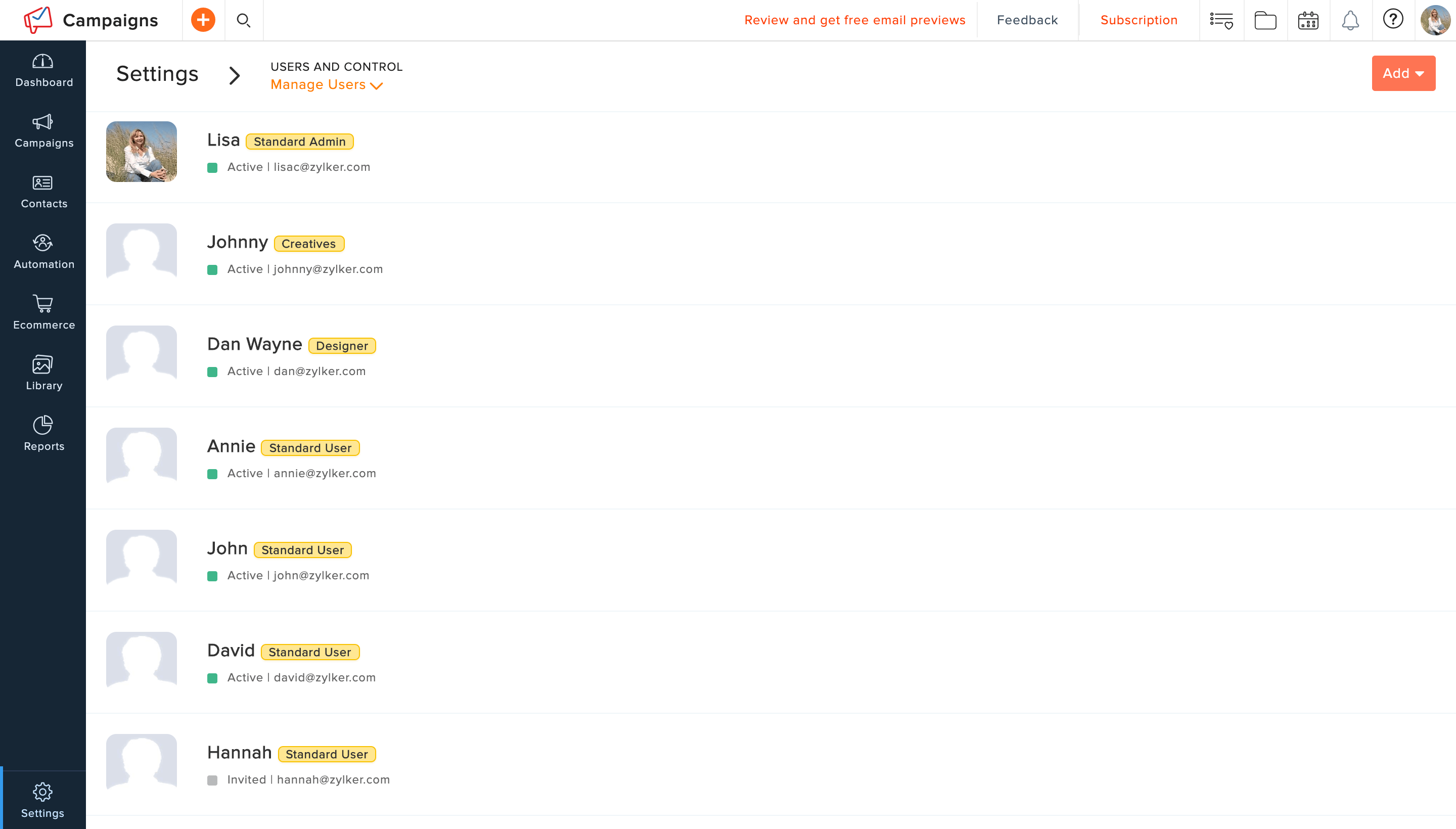 Quan ly chien dich email marketing