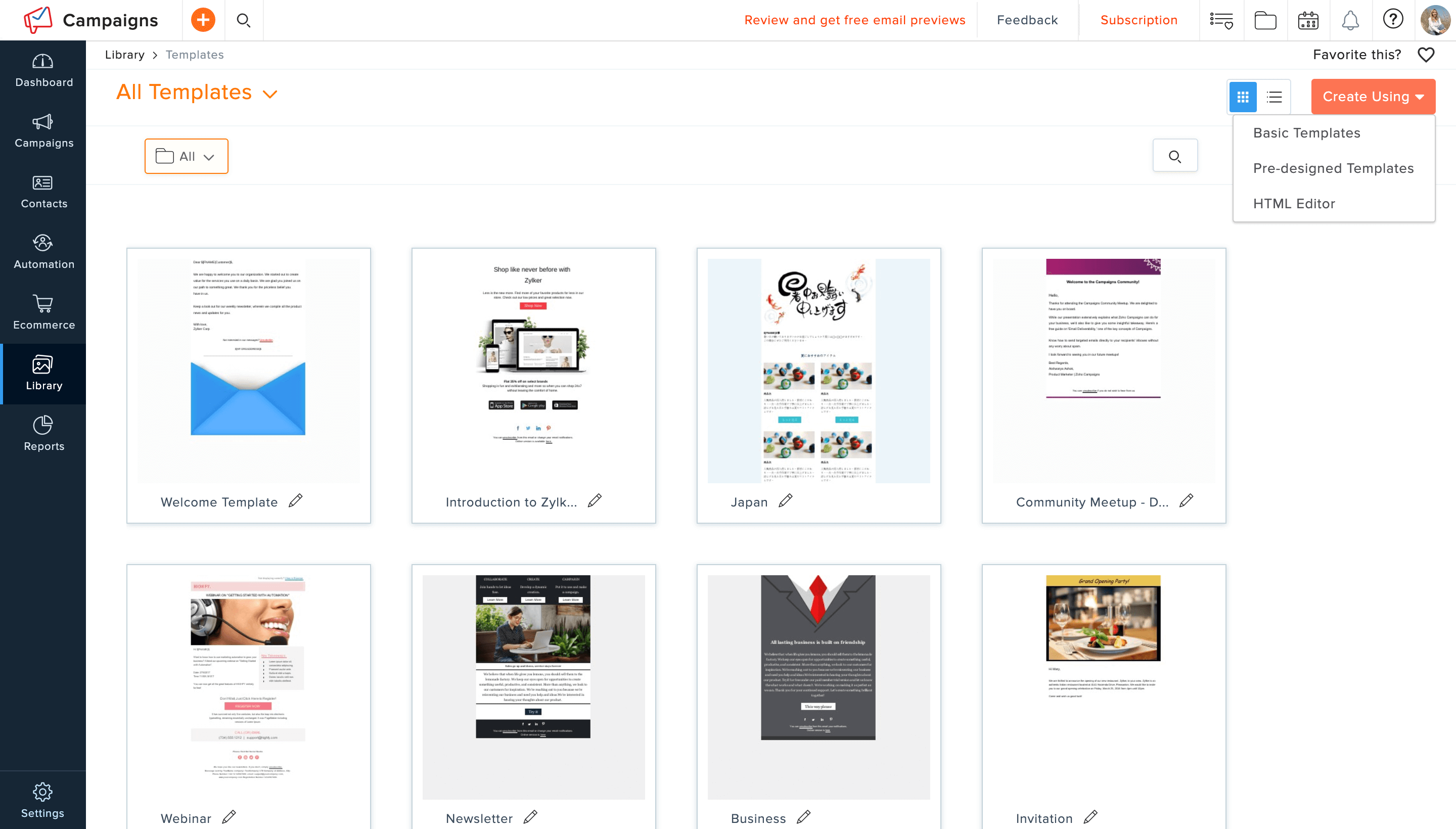 Sap xep chien dich email marketing