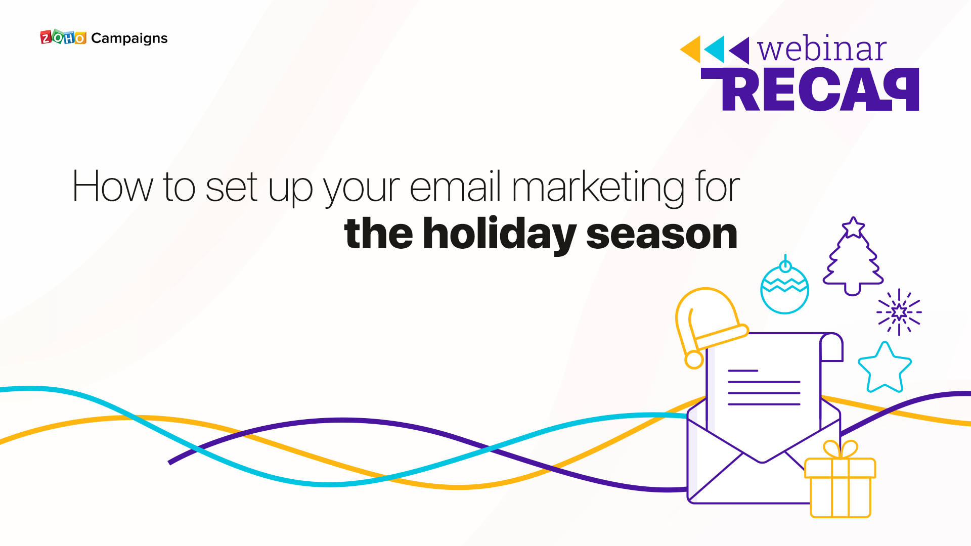 Webinar Recap: How to set up your email marketing for the holiday season 
