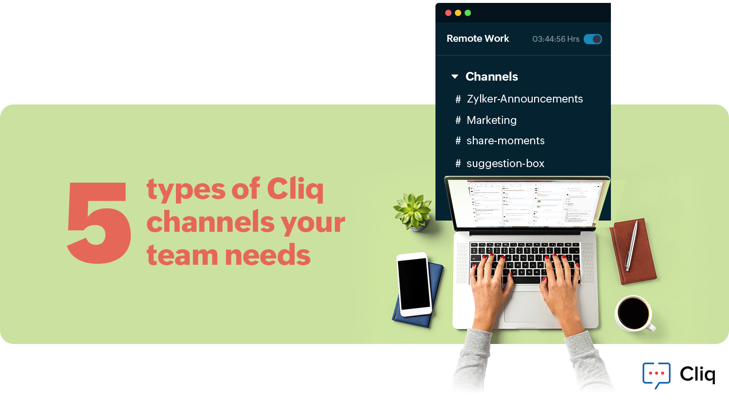 5 essential Cliq channels to help your team communicate effectively