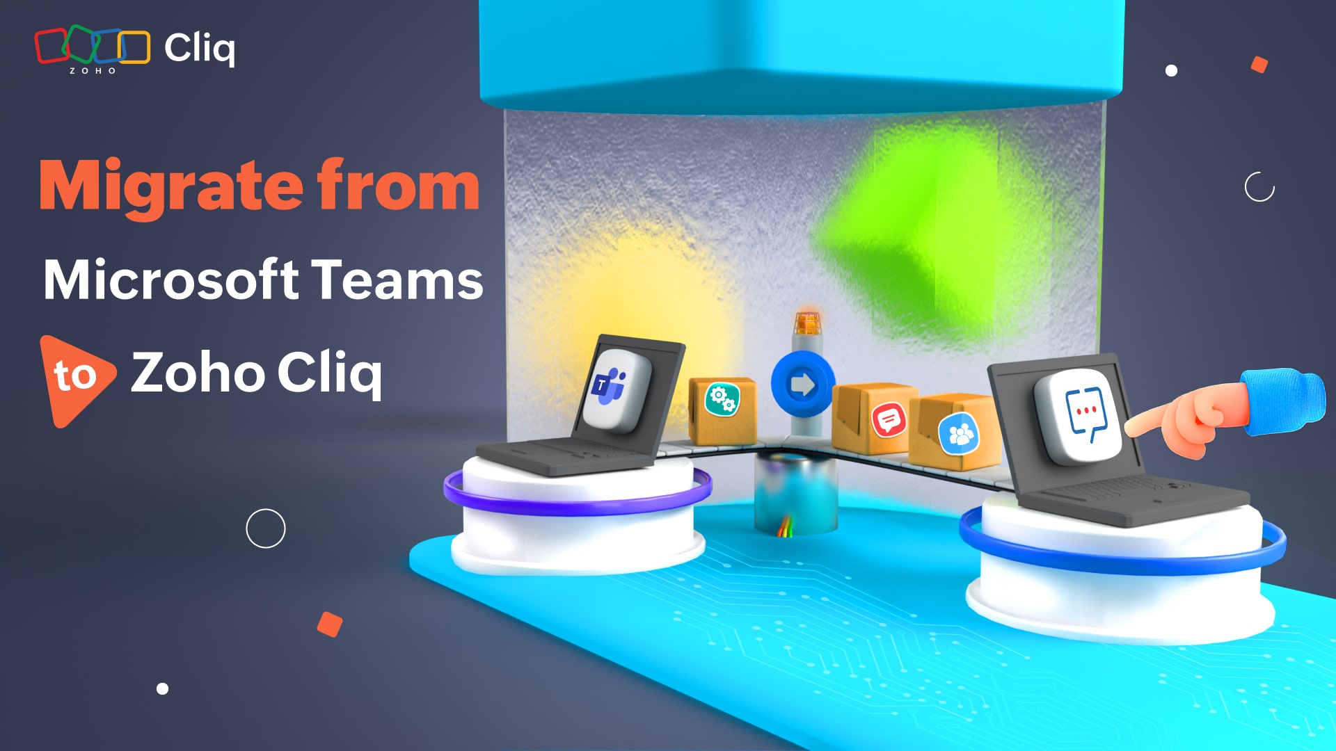 Make a free switch from MS Teams to Zoho Cliq