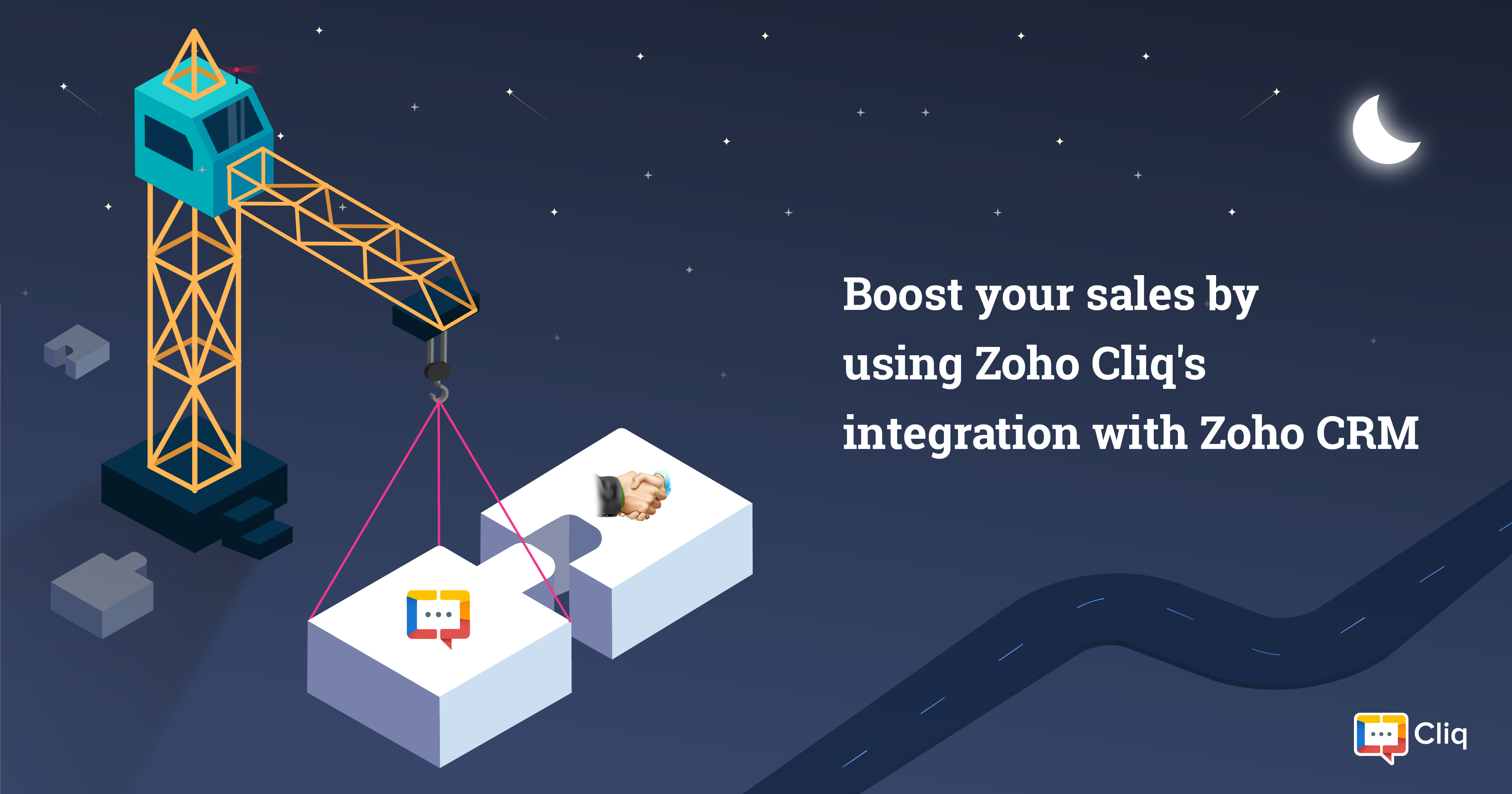 Boost your sales by using Zoho Cliq's integration with Zoho CRM 