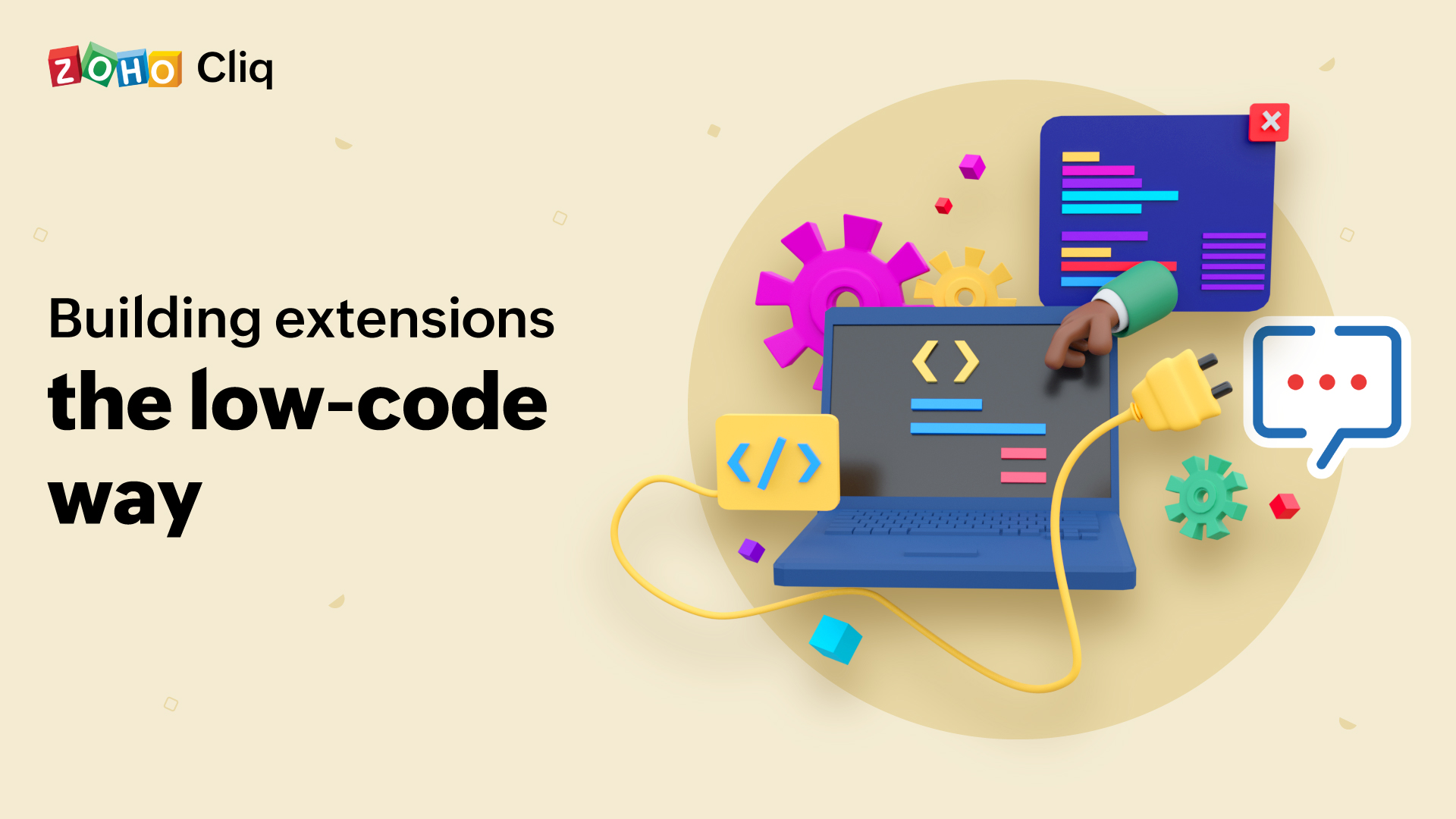 Building extensions the low-code way
