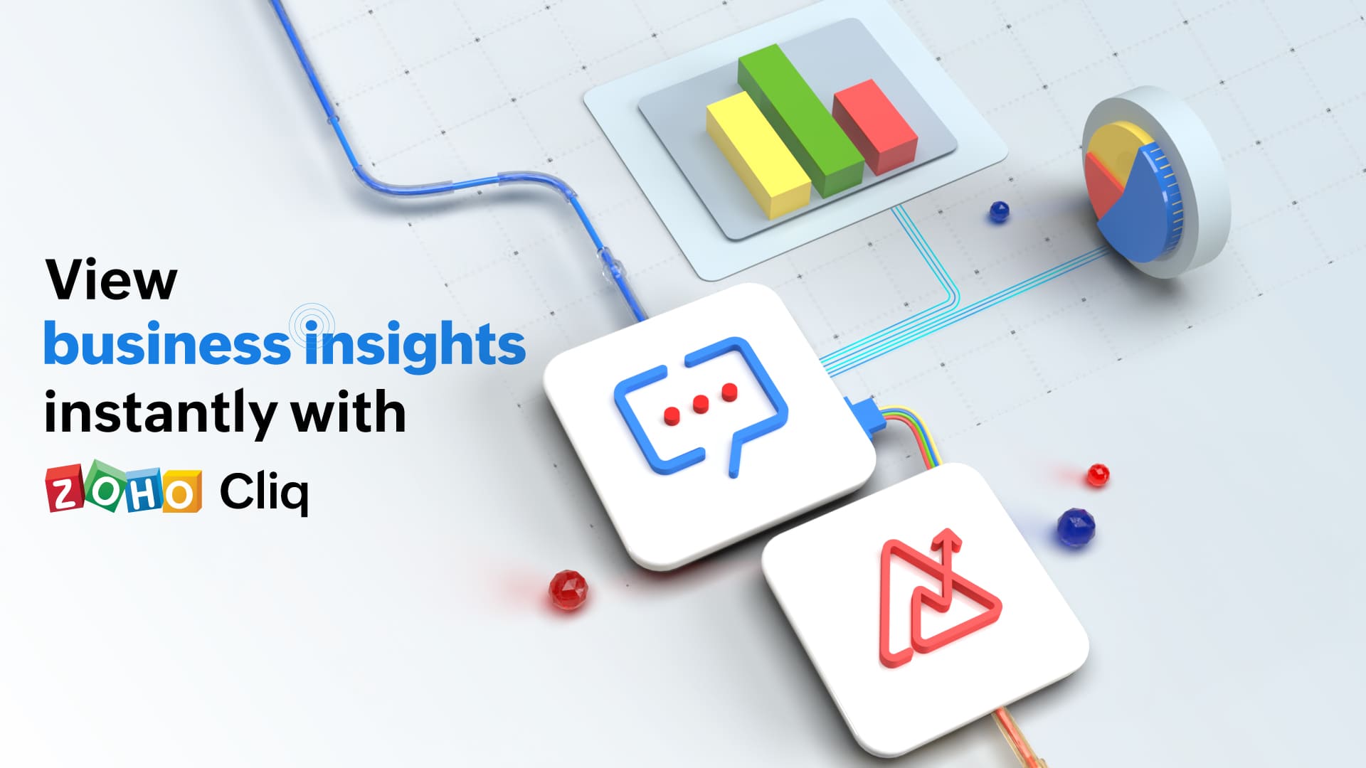View business insights instantly with Zoho Cliq