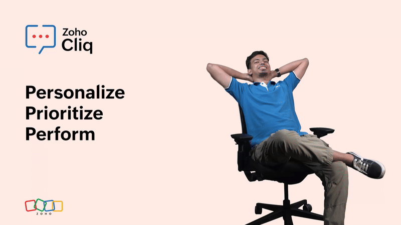 Hyper-personalized engagement with Zoho Cliq