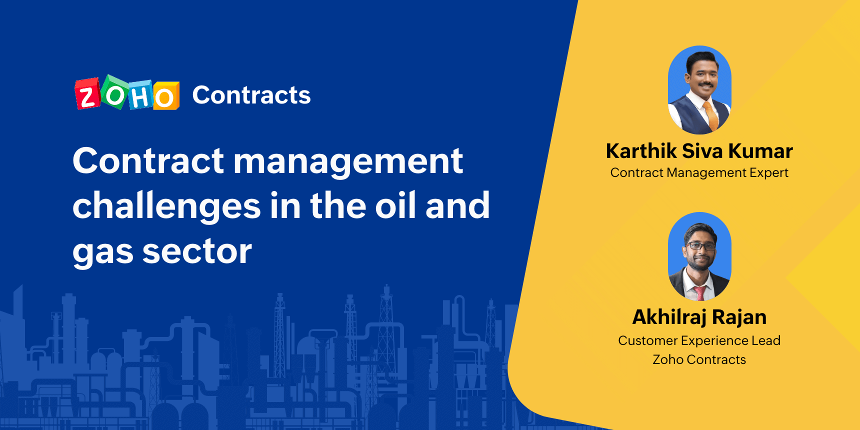 Contract management challenges in the oil and gas sector | Expert talks