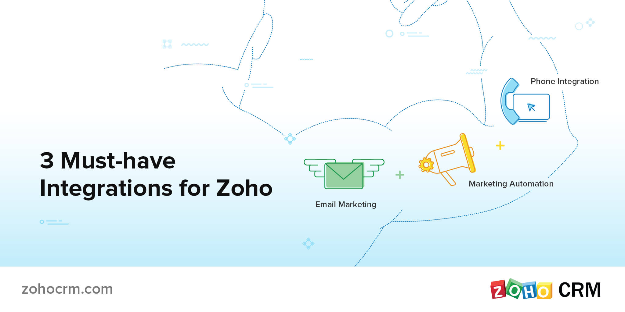 3 must-have integrations for Zoho.