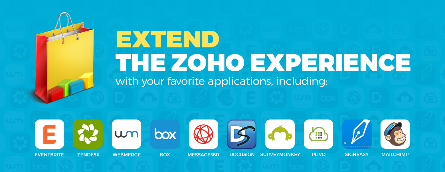 Extend your Zoho experience