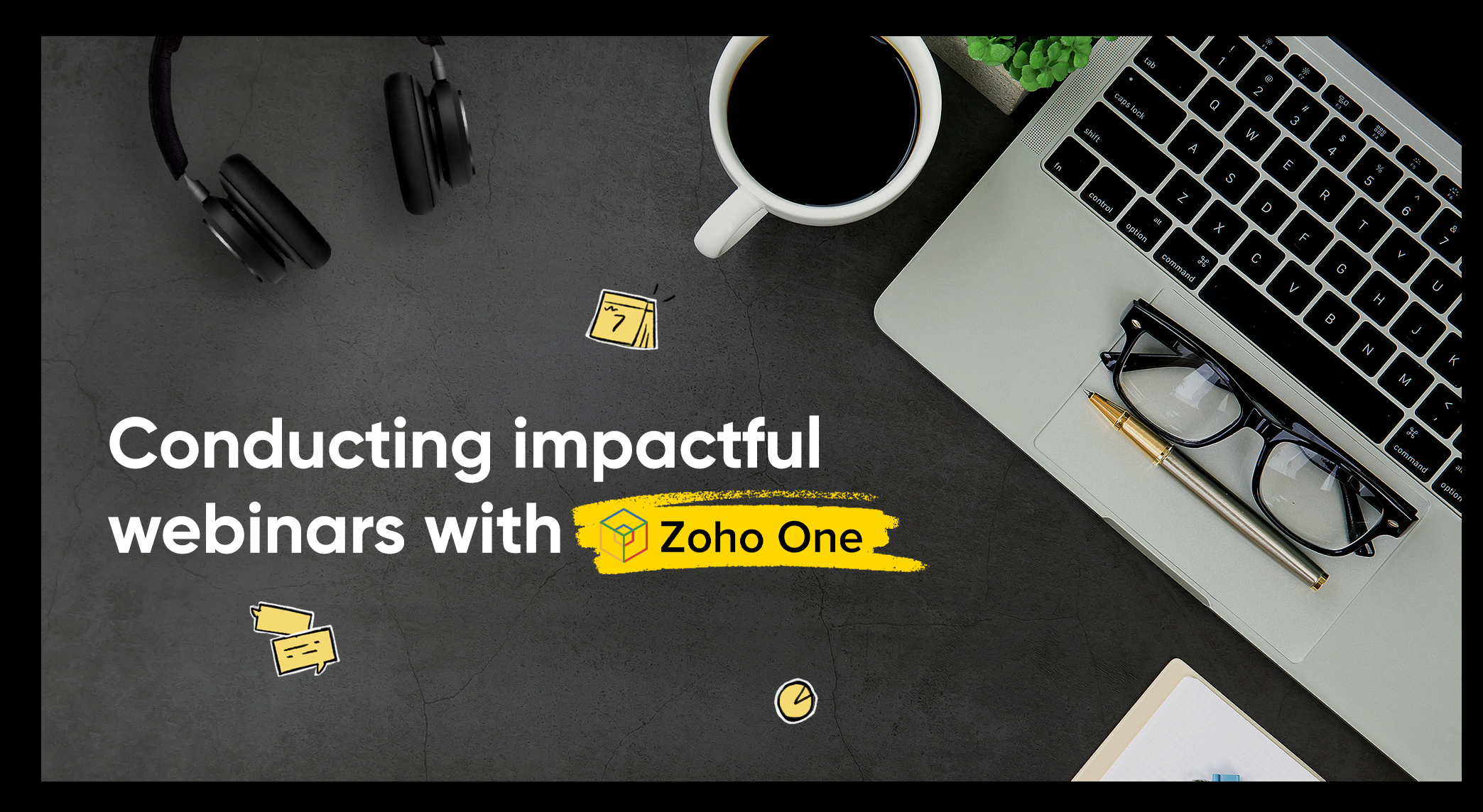 Realice webinars impactantes con Zoho One