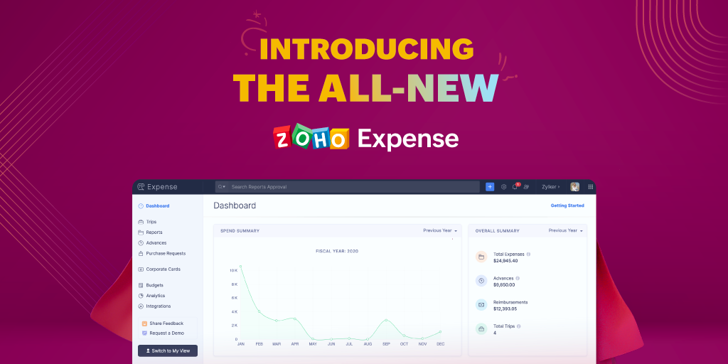 Introducing the all-new Zoho Expense
