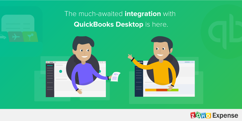 Get your expenses moving quickly with the new QuickBooks Desktop integration