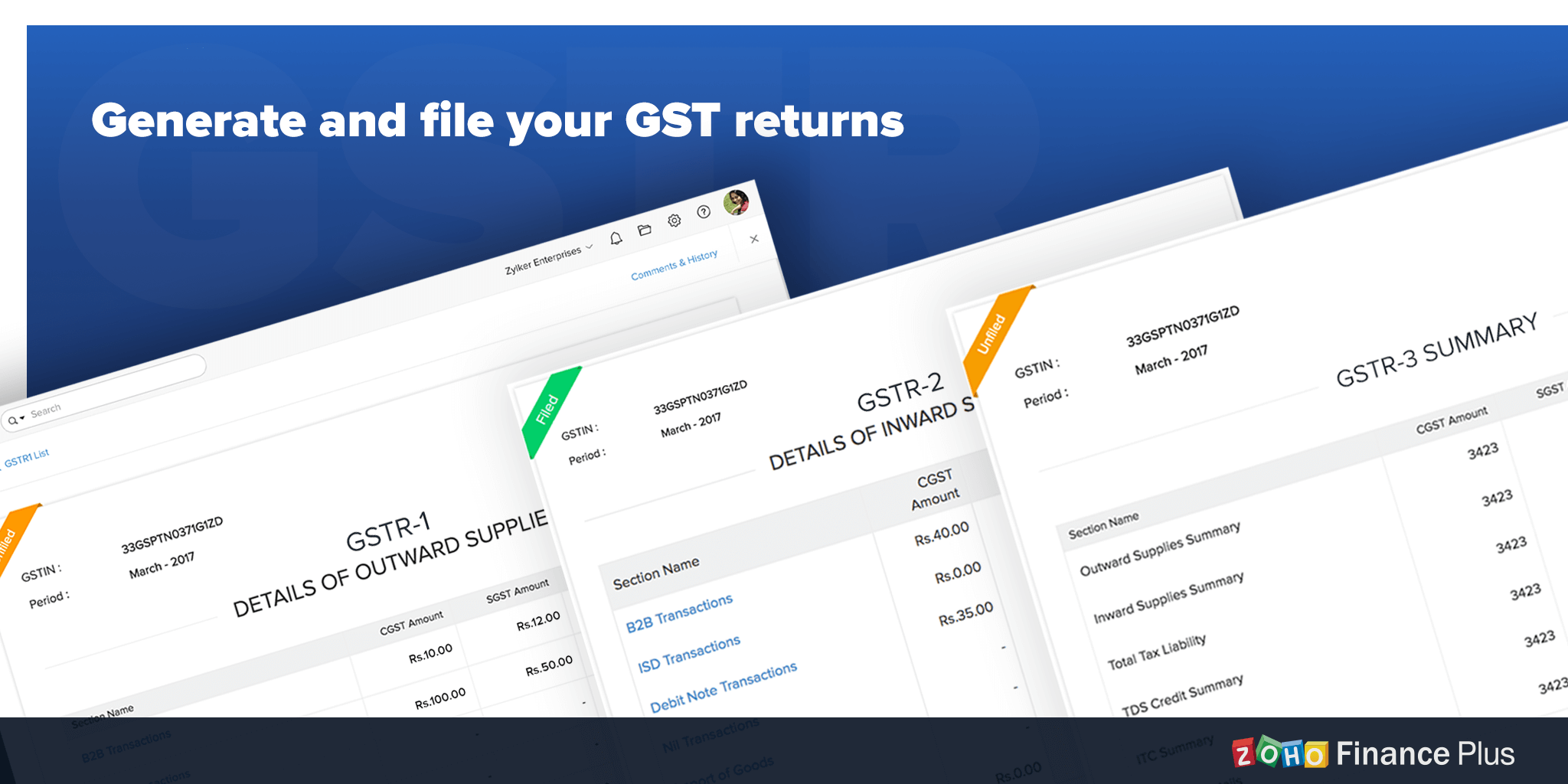 File GST returns with ease
