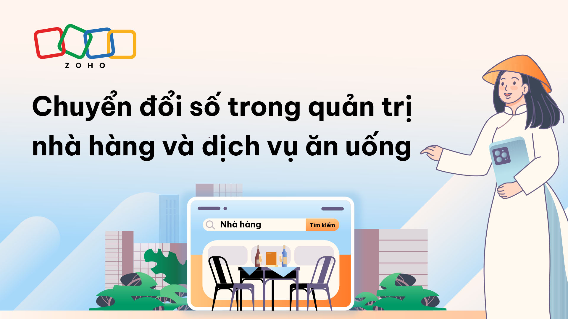 Chuyển đổi số trong quản trị nhà hàng và dịch vụ ăn uống