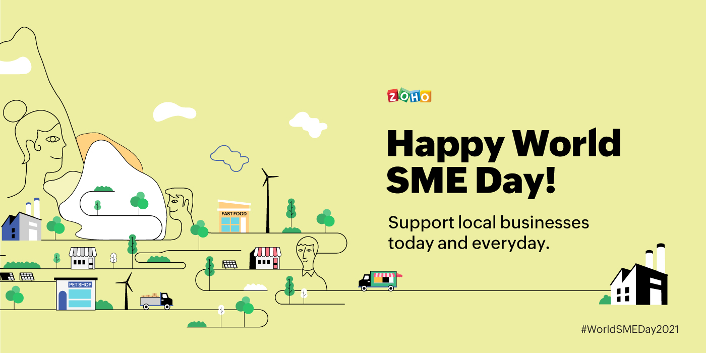 Happy World MSME Day! Participate in the Zoho MSME campaign today.