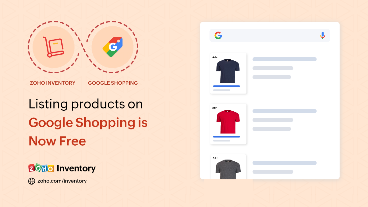 Listing products on Google Shopping is now free