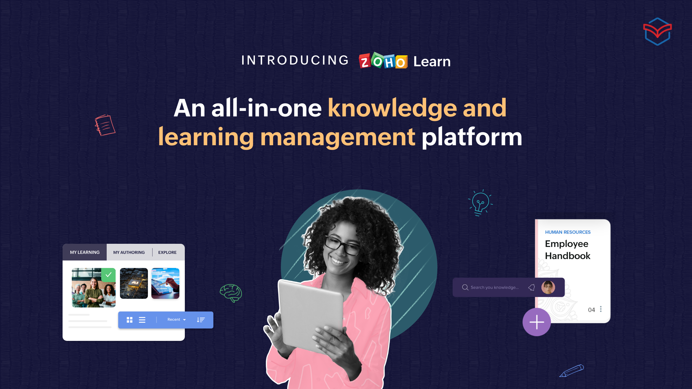 Introducing Zoho Learn: Your comprehensive knowledge and learning management platform
