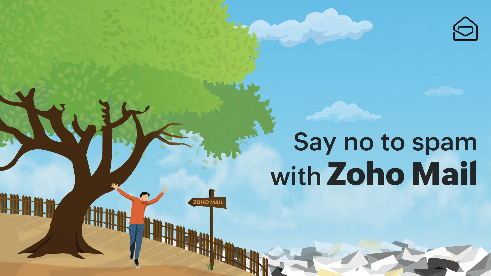 Zoho mail spam protection