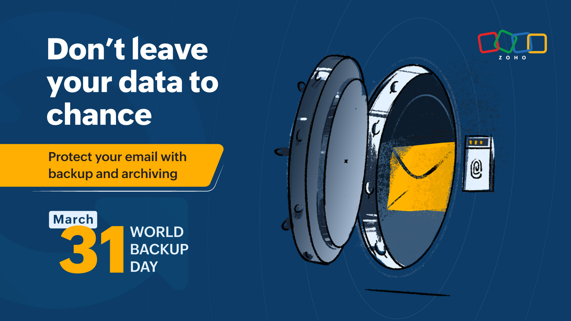 Protect your email with backup and archiving on World Data Backup Day