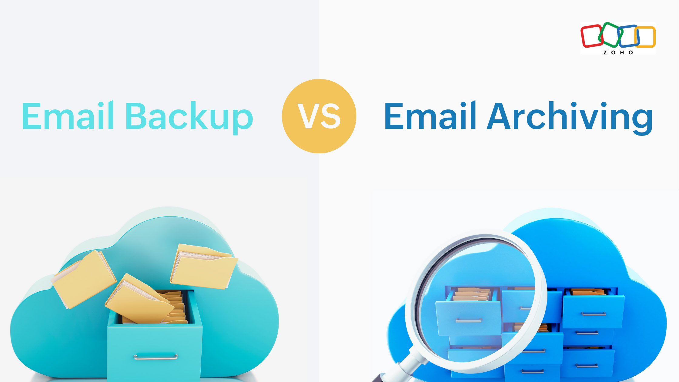 Email backup vs email archiving 