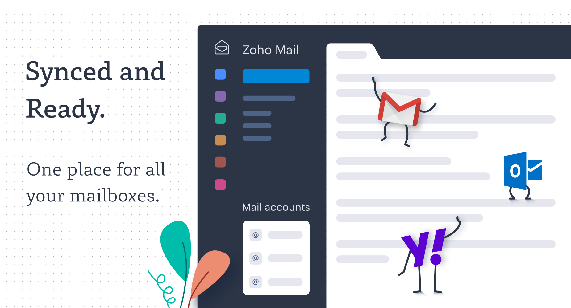 Announcing Zoho Mail as IMAP Client: One place for all your email accounts
