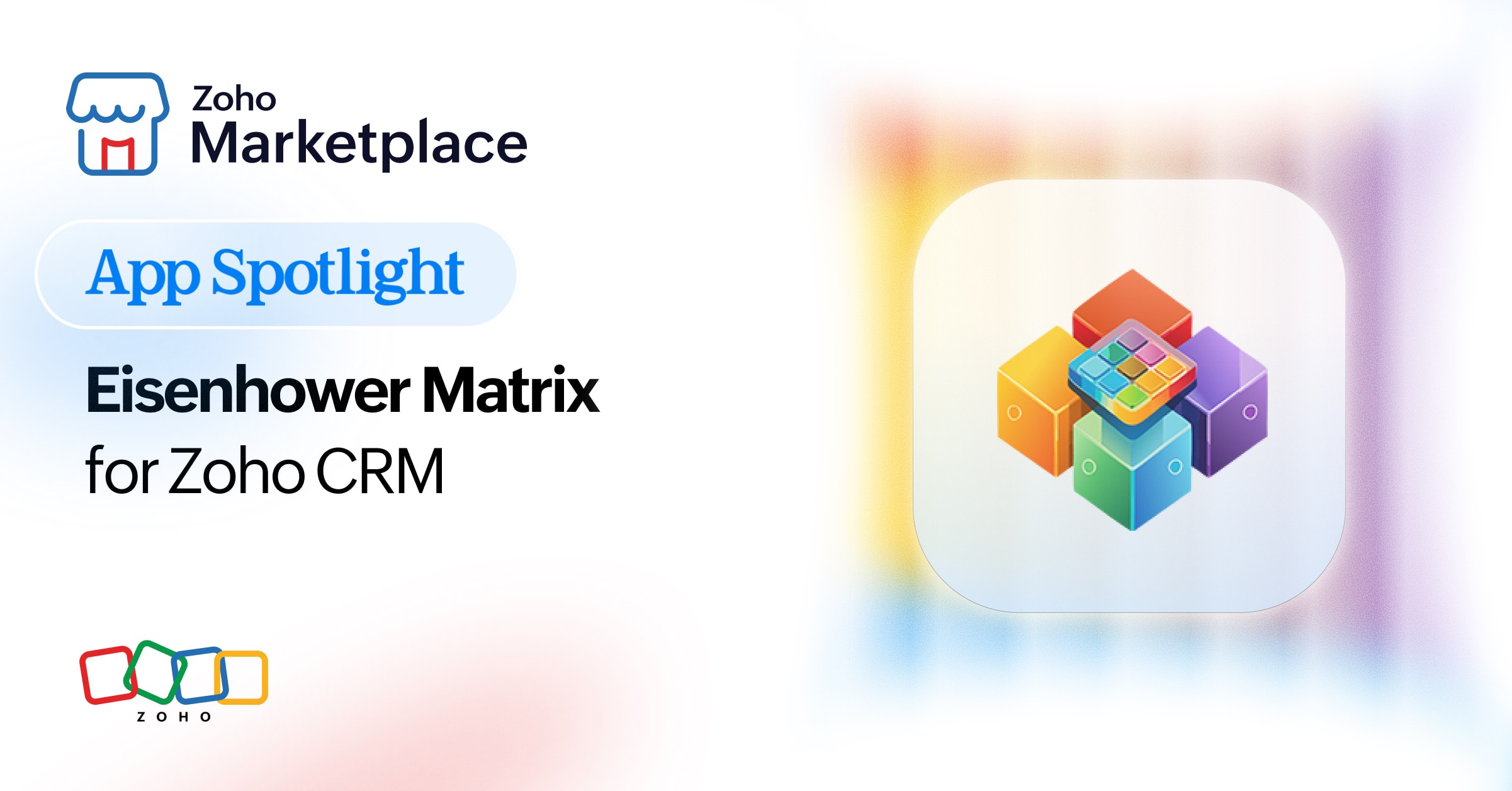 App Spotlight: Eisenhower Matrix for Zoho CRM