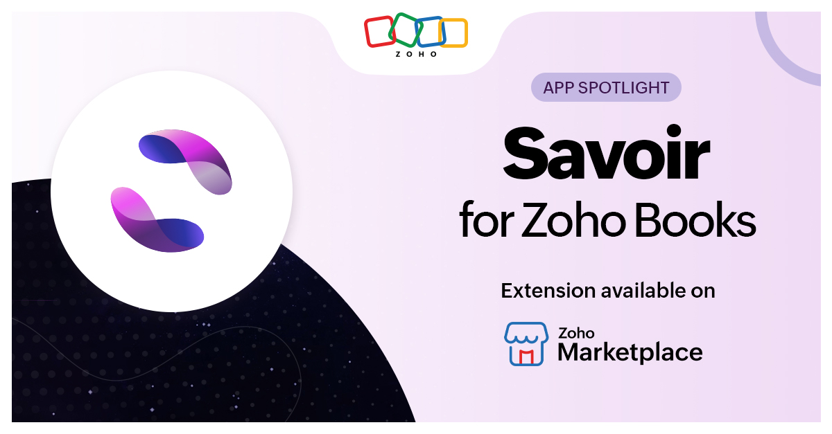 App Spotlight: Savoir for Zoho Books