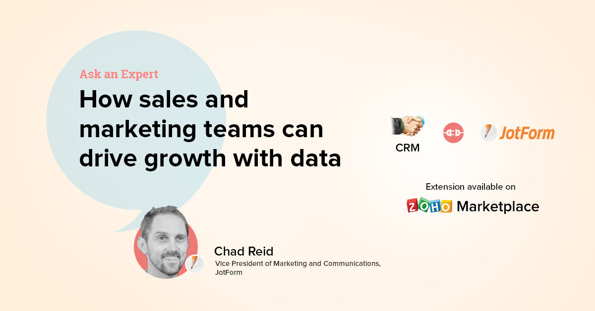 Ask an Expert: How sales and marketing teams can drive growth with data
