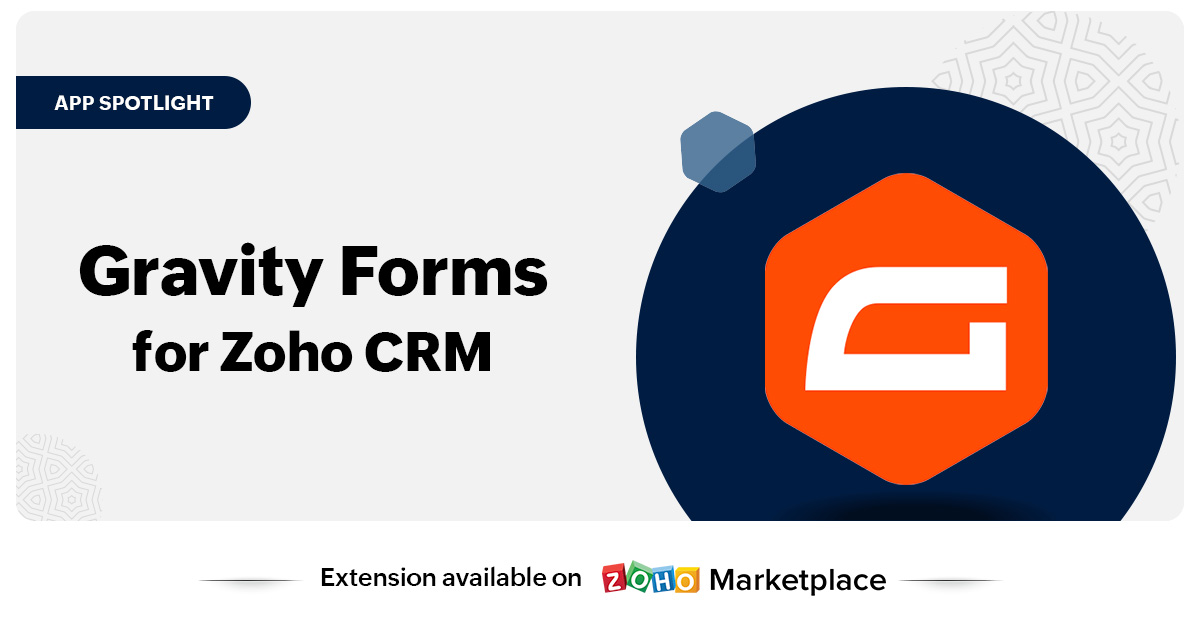App Spotlight: Gravity Forms for Zoho CRM