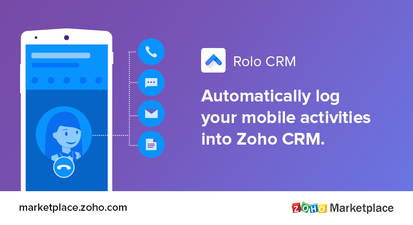 Nurture leads on the go with this mobile app extension for Zoho CRM.