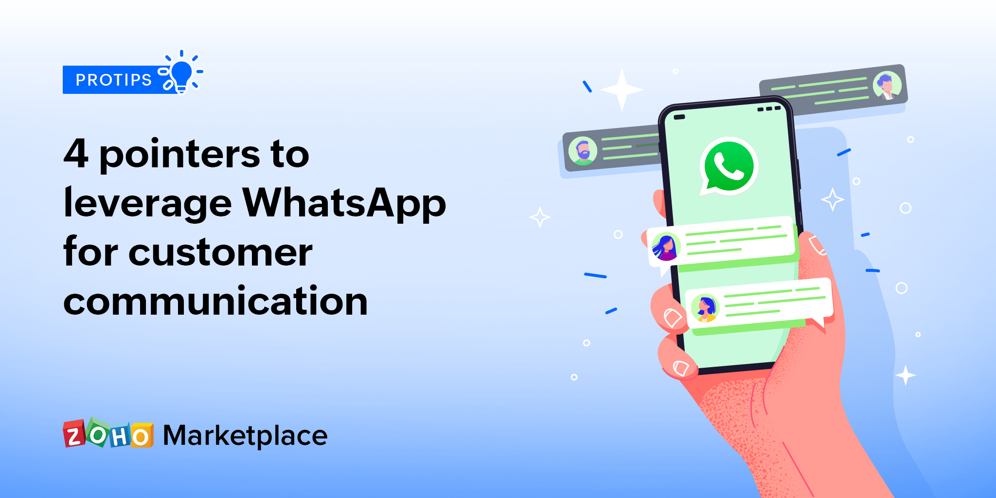 ProTips: 4 pointers to leverage WhatsApp for customer communication