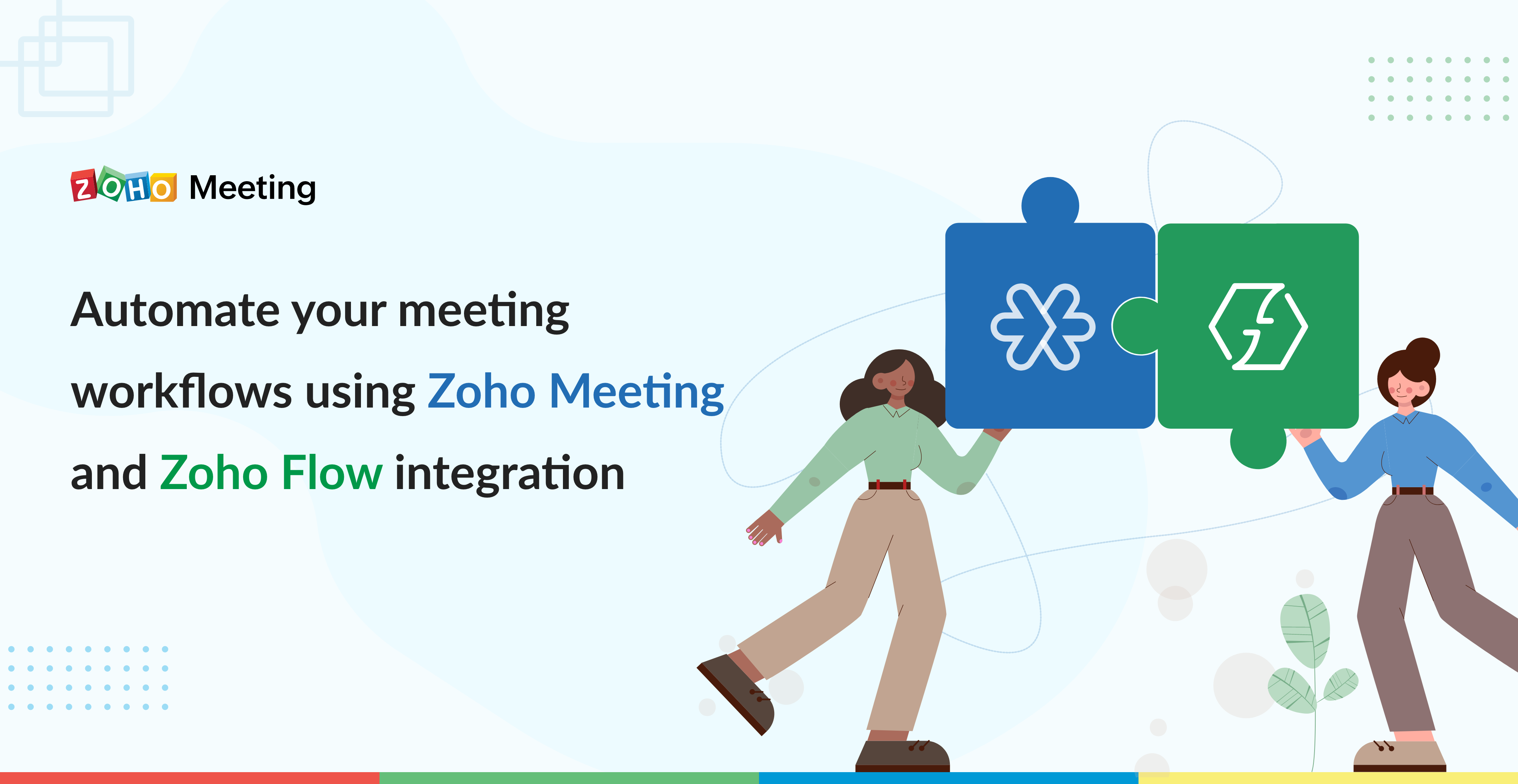 Automate your meeting workflows using Zoho Meeting and Zoho Flow integration