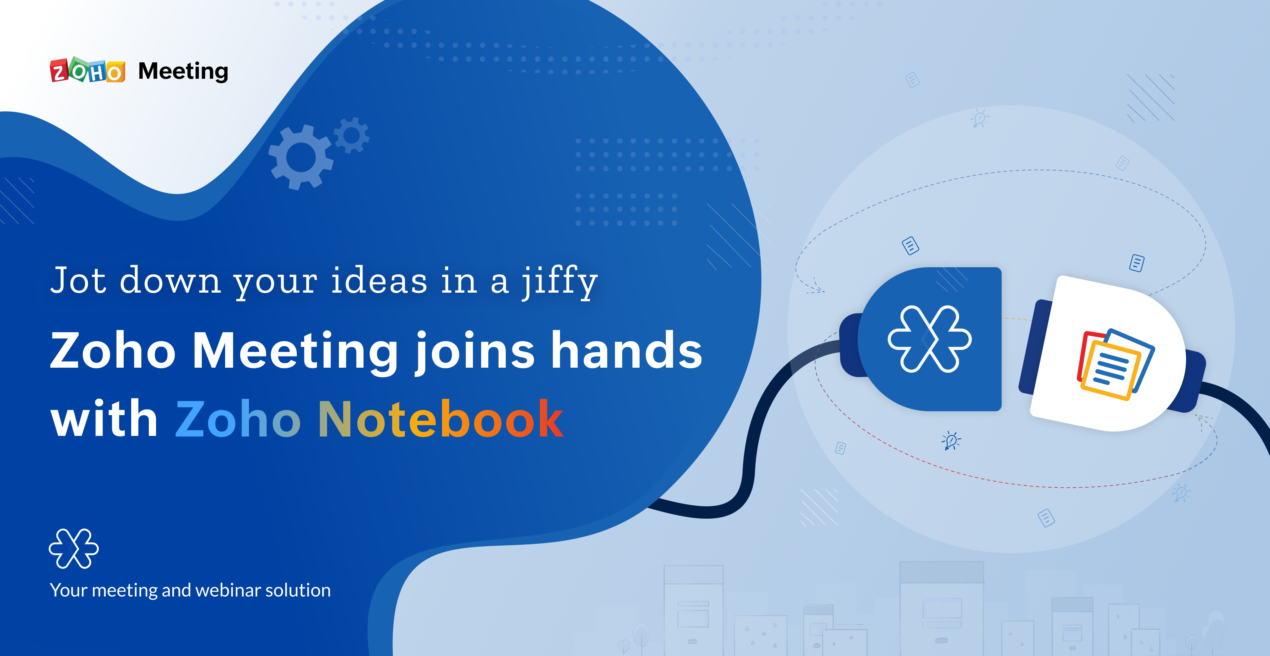 Zoho Meeting - Notebook integration