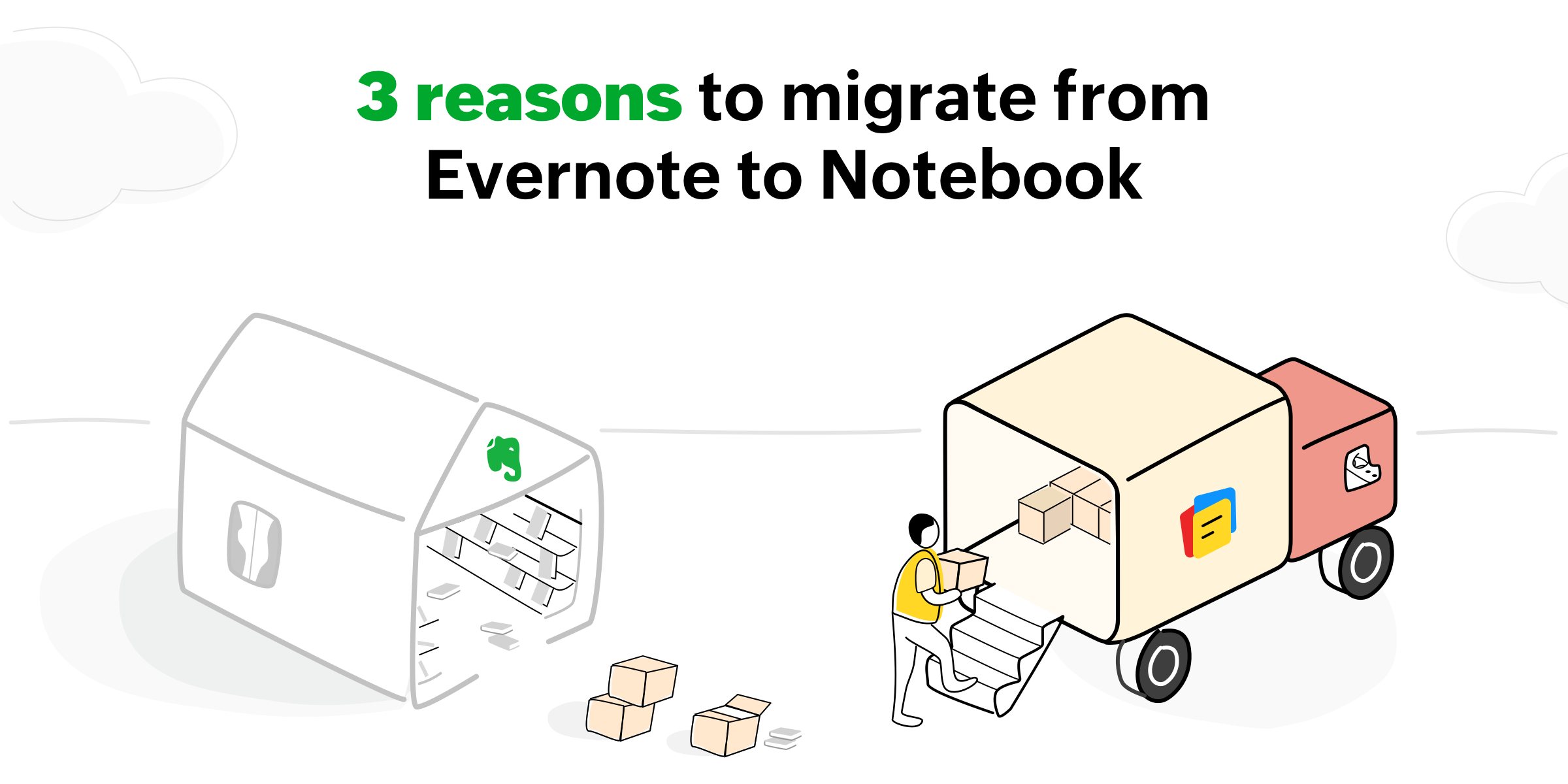 3 reasons to migrate from Evernote to Zoho Notebook