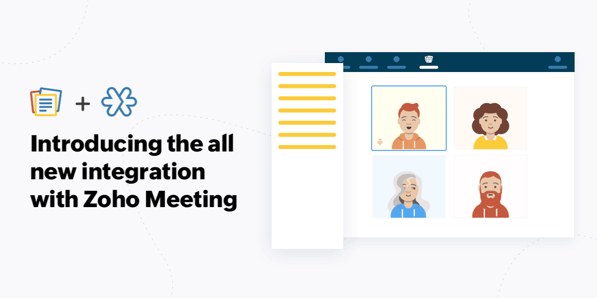 Introducing the all new integration with Zoho Meeting