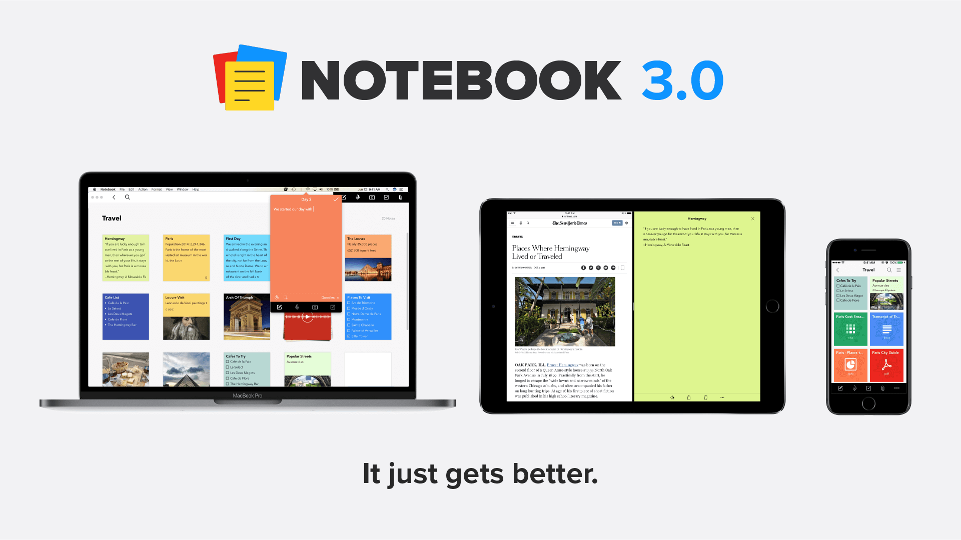 Notebook 3.0: Introducing File Card, Web Clipper for Safari, Import from Evernote, and Much More