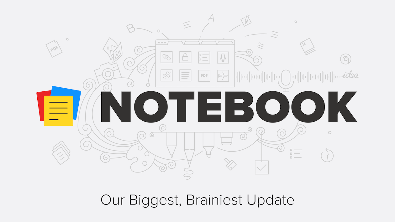 Notebook 4.0: Introducing Notebook for Web, Smart Cards, Document Scanning, Web Clipper for Firefox, and Other Cross-Platform Updates