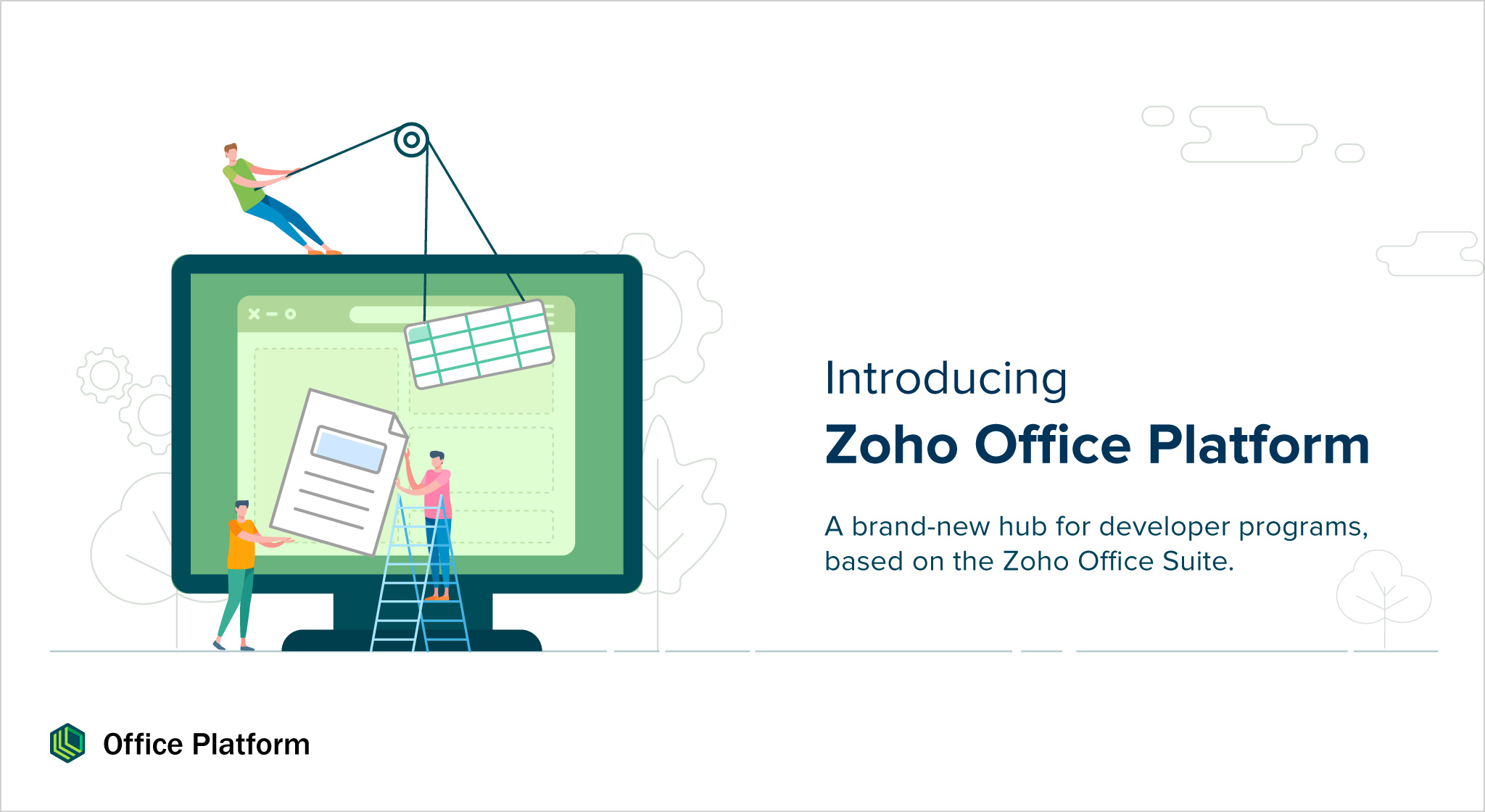 Build integrated solutions with the Zoho Office Suite—introducing Zoho Office Platform